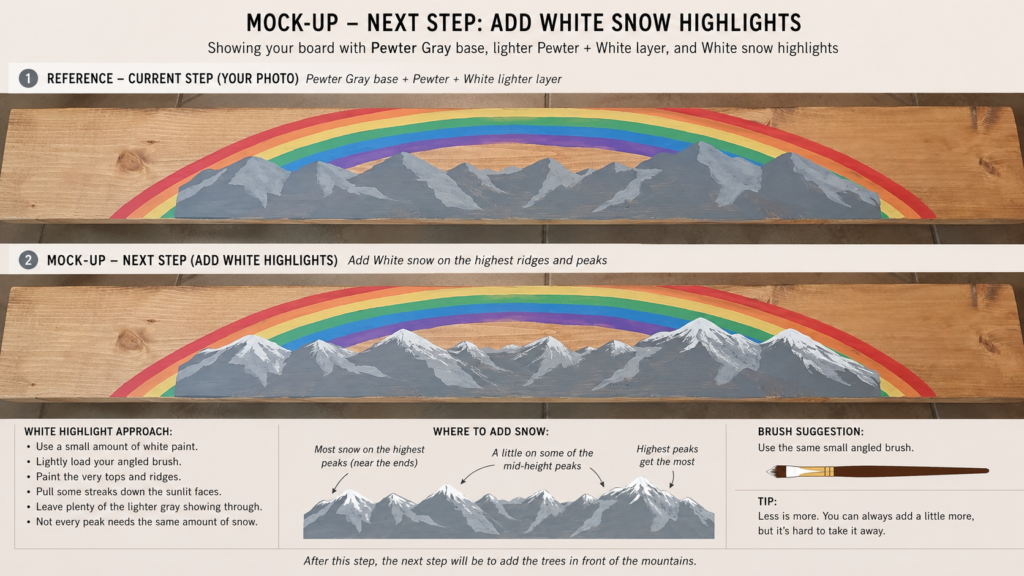 ChatGPT mockup of snow