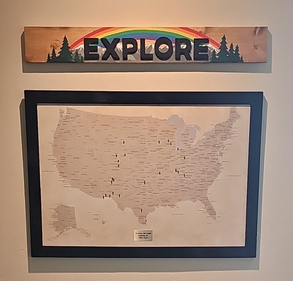 Finished product on the wall